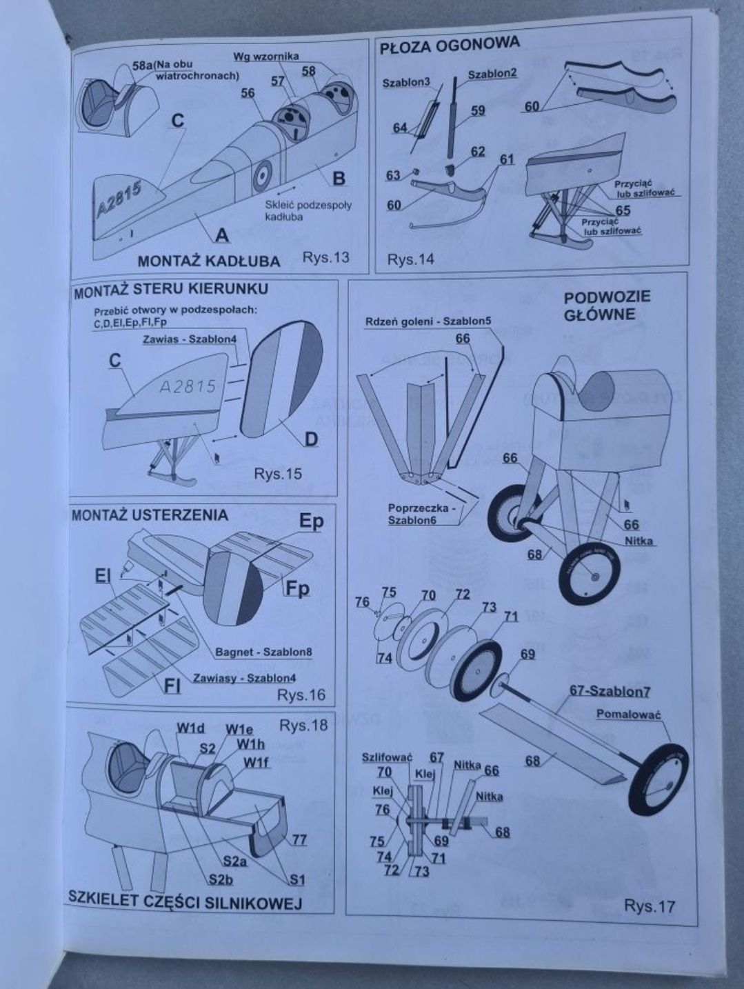 Kartonowe ABC - Numer specjalny 4/2005 Bleriot Experimental BE2e