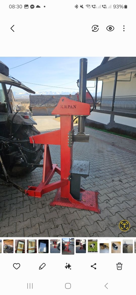 Łuparka hydrauliczna