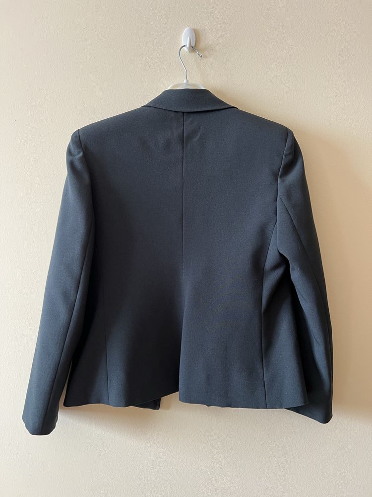 Blazer cinzento mulher classico