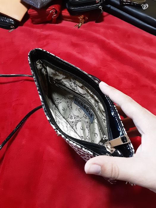 Mala pochette leopardo