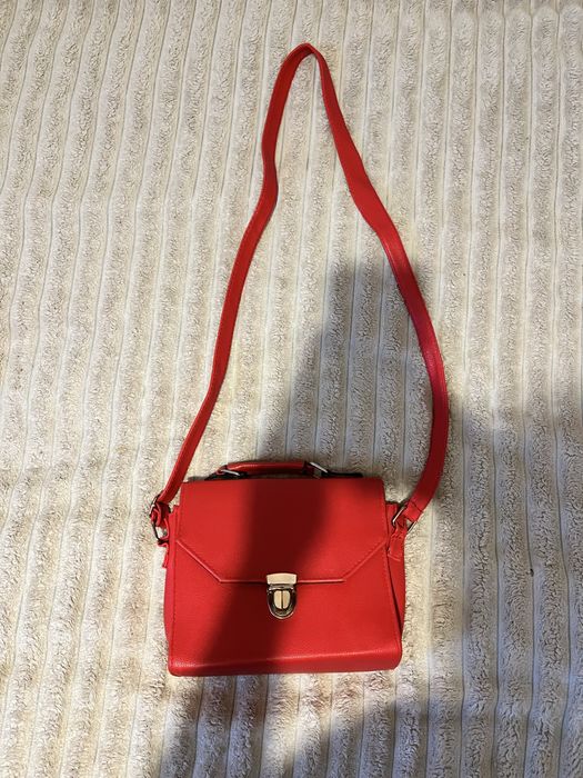 Сумка мінімалістична червона