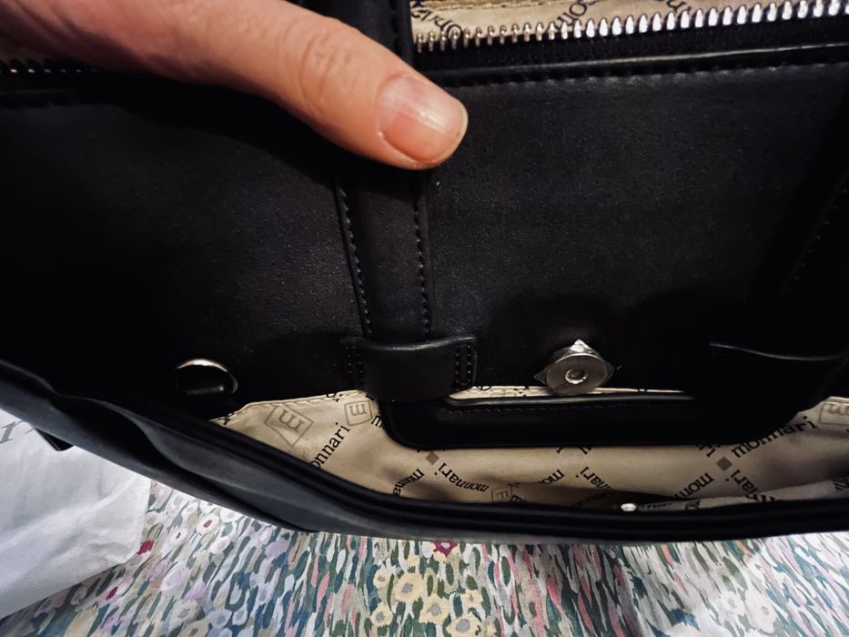 Torebka Monnari A340 torba na laptopa filcowy panel, wyciągane rączki