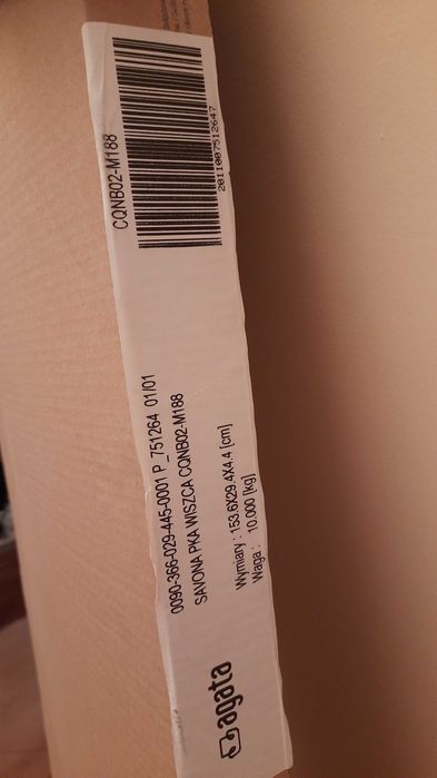 sprzedam półkę savona czarna połysk