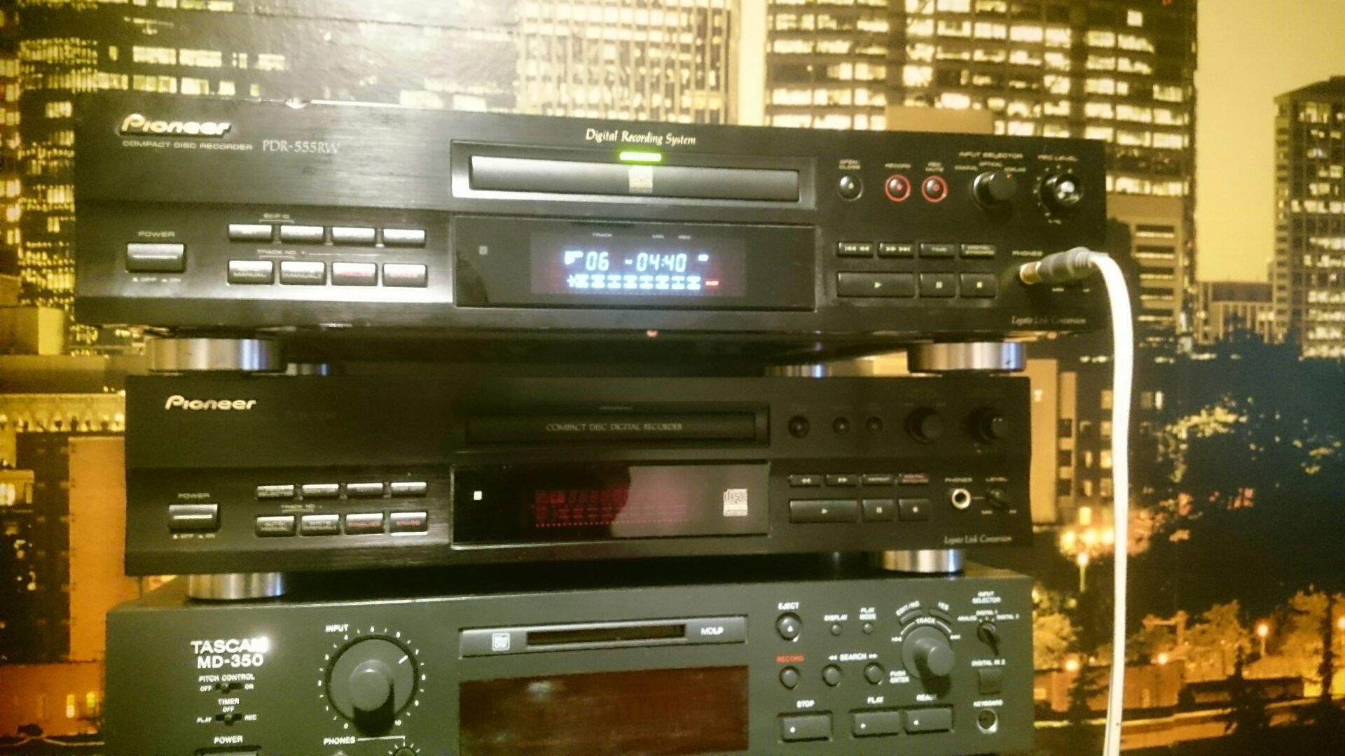 Nagrywarka cd audio PIONEER CD 555 RW