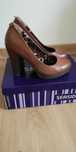 Sapatos mulher alto alto Camel 36
