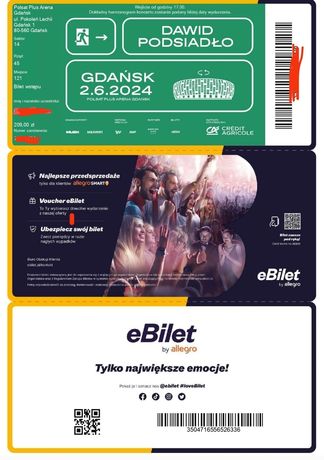 Bilety Podsiadło Gdańsk 02.06.2024