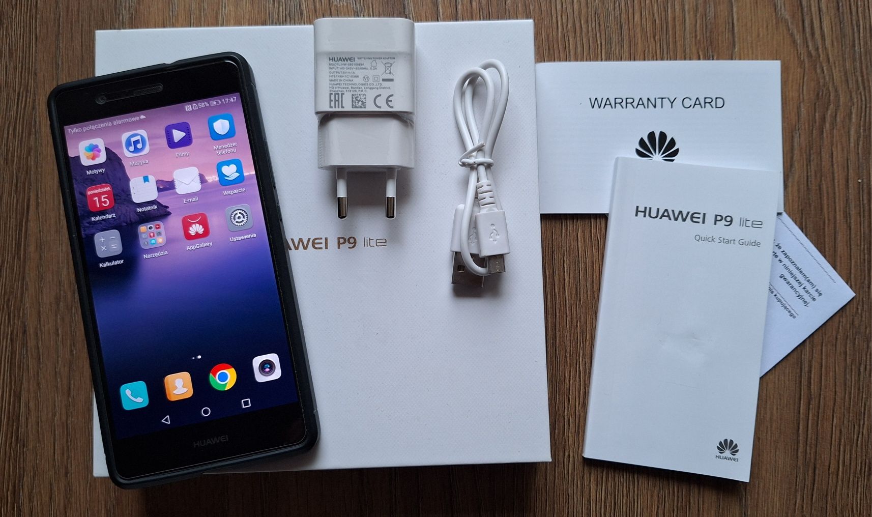 Huawei P9 lite 16GB/2GB komplet - IGŁA