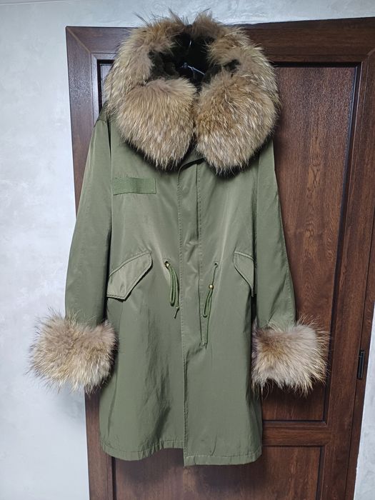 Парка з натуральним хутром