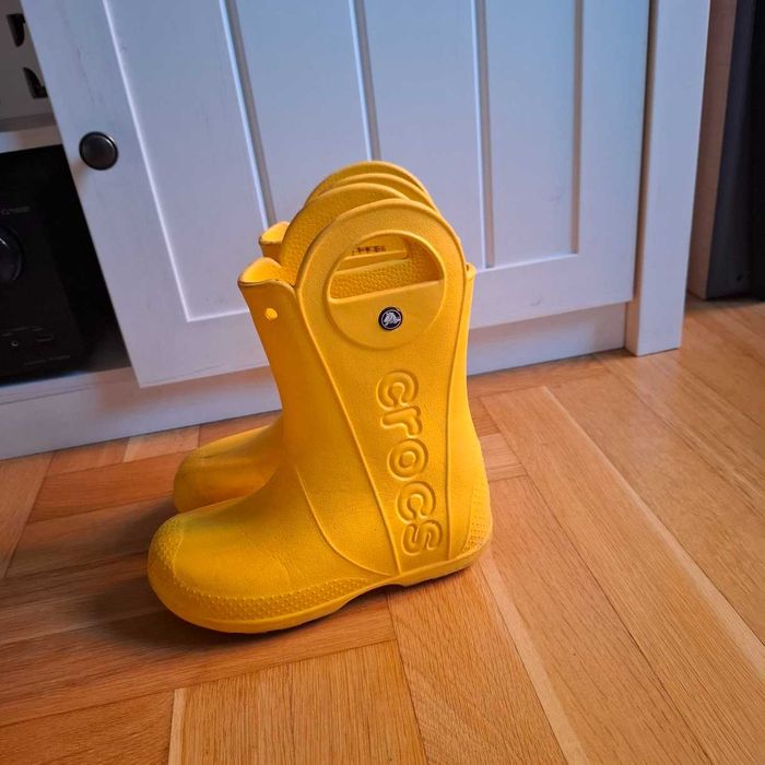 Kalosze crocs żółte j3 34/35