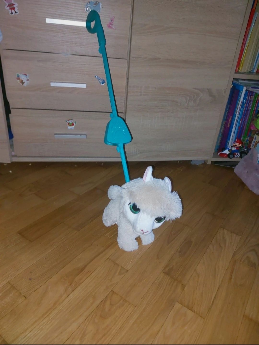 Jeżdżącą i wydająca dźwięki lama