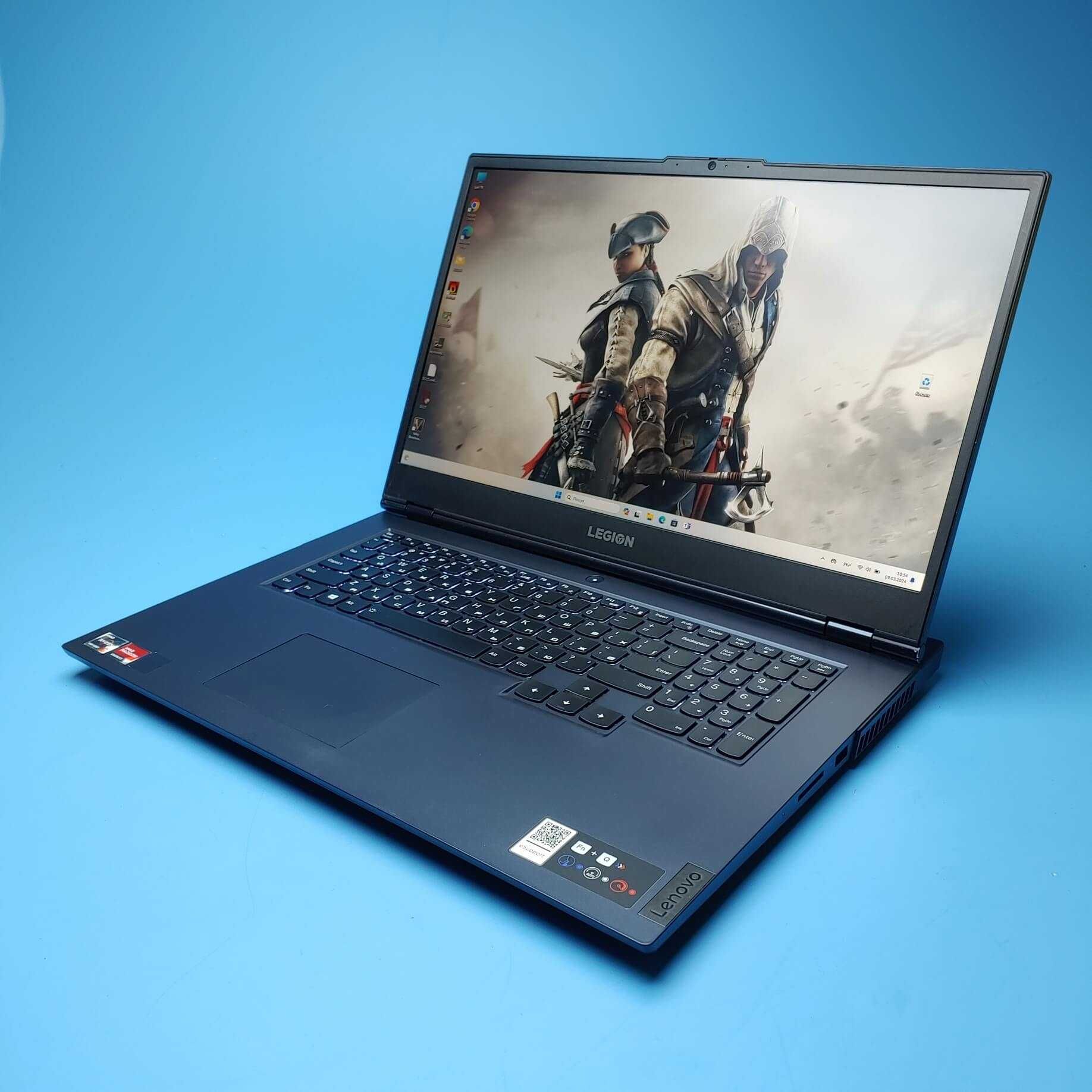 Ноутбук LenovoLegion5 17ACH6H(Ryzen7 5800H/RAM16/SSD1TB/RTX3060)(7167)