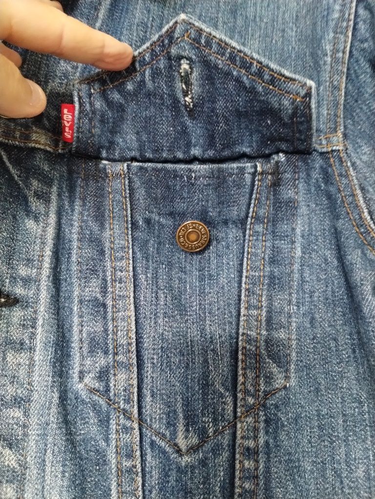 Casaco blusão Levi's Trucker anos 70
