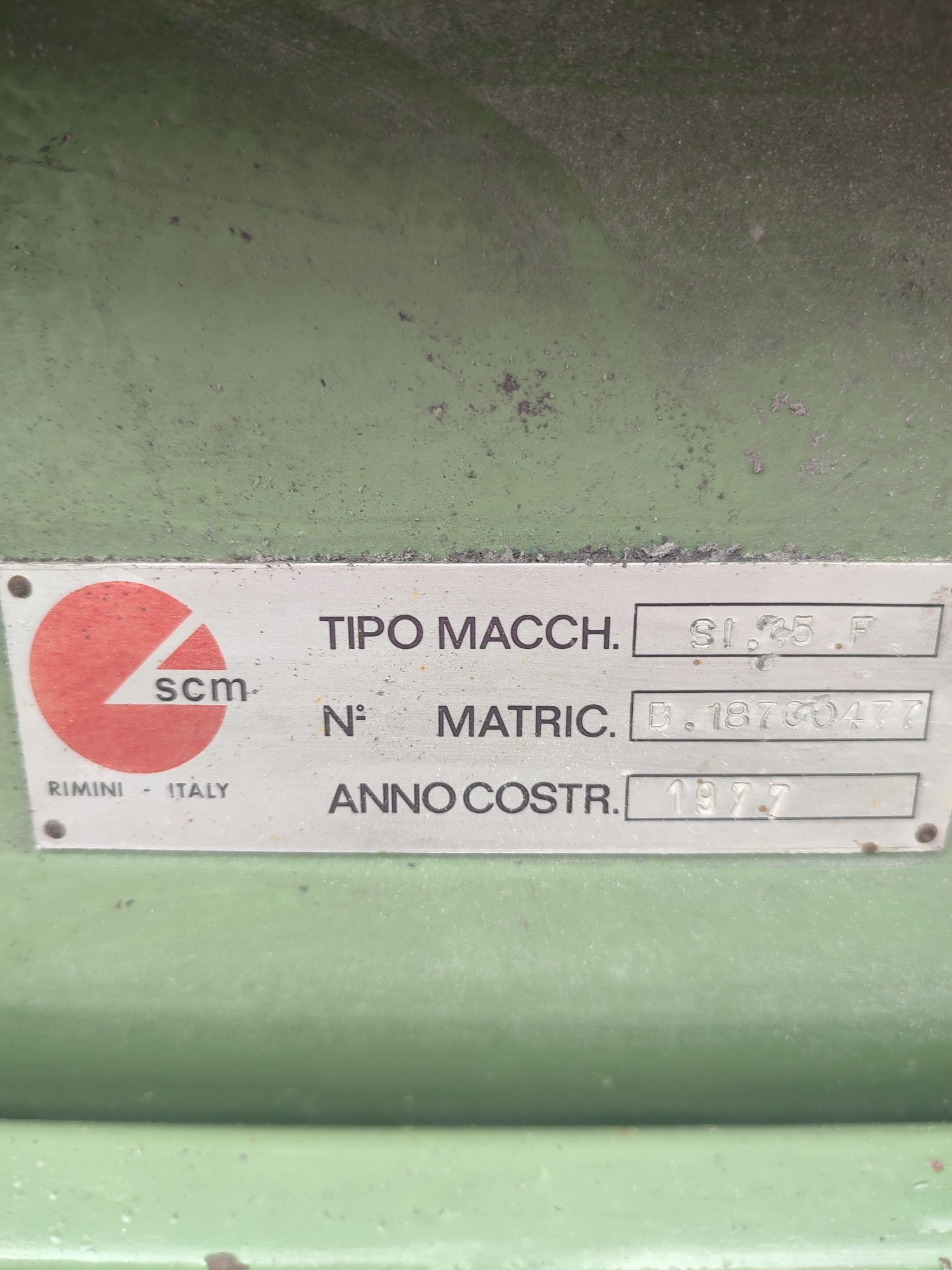 Piła formatowa posuw rolkowy Scm