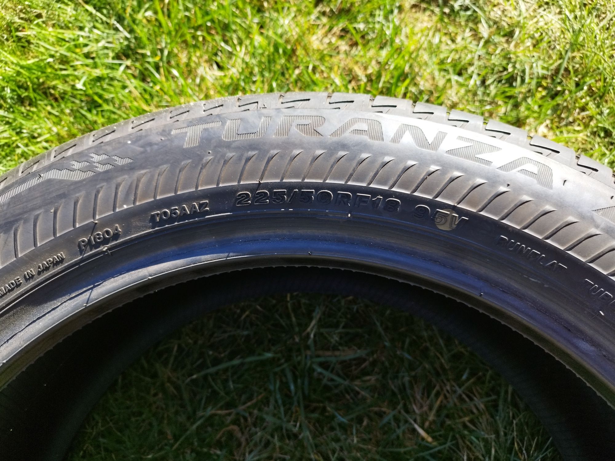 Opony letnie 225x50x18 Bridgestone