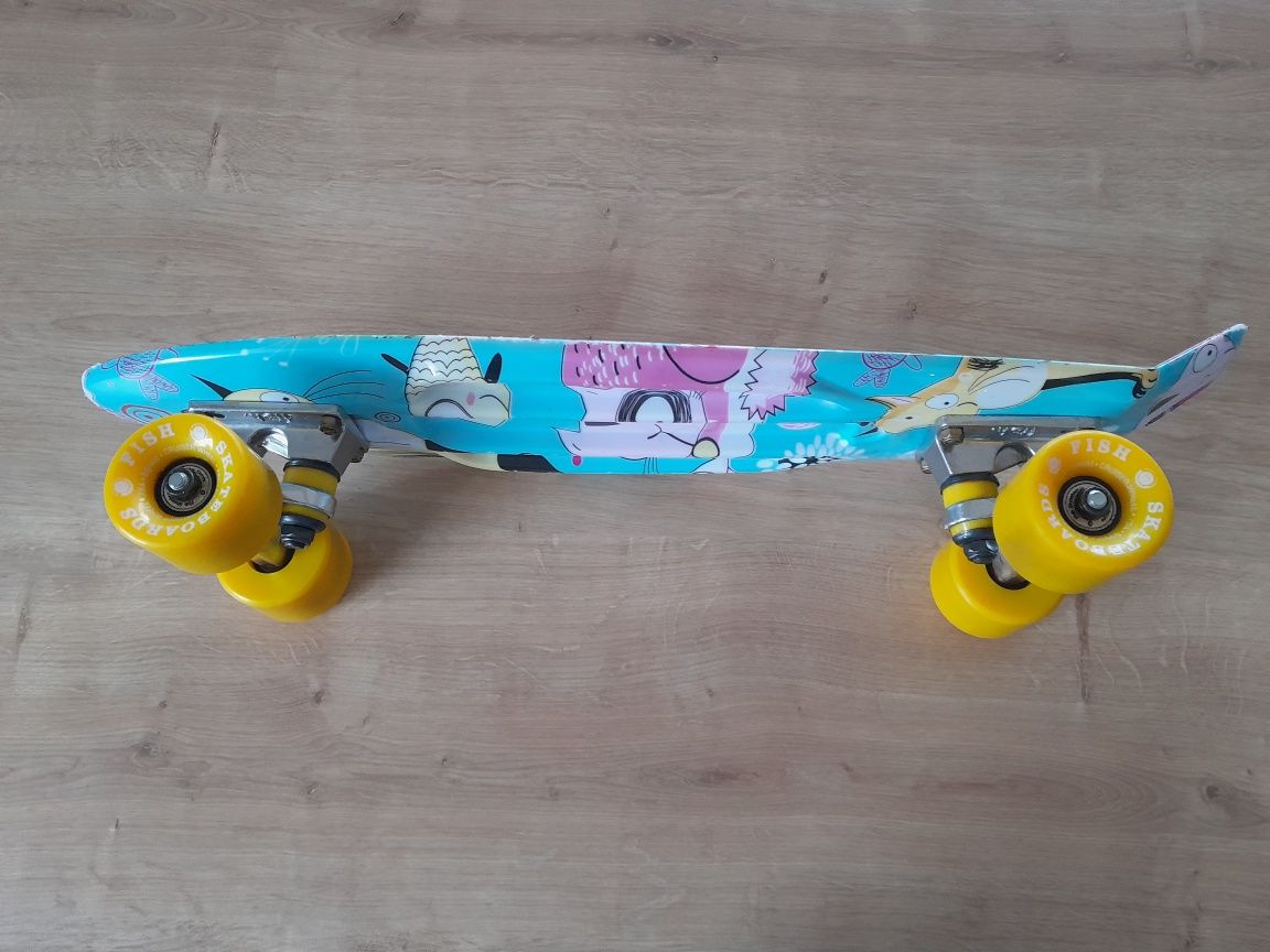 Deskorolka Fish Skateboards - dobre łożyskowanie/ciekawy styl