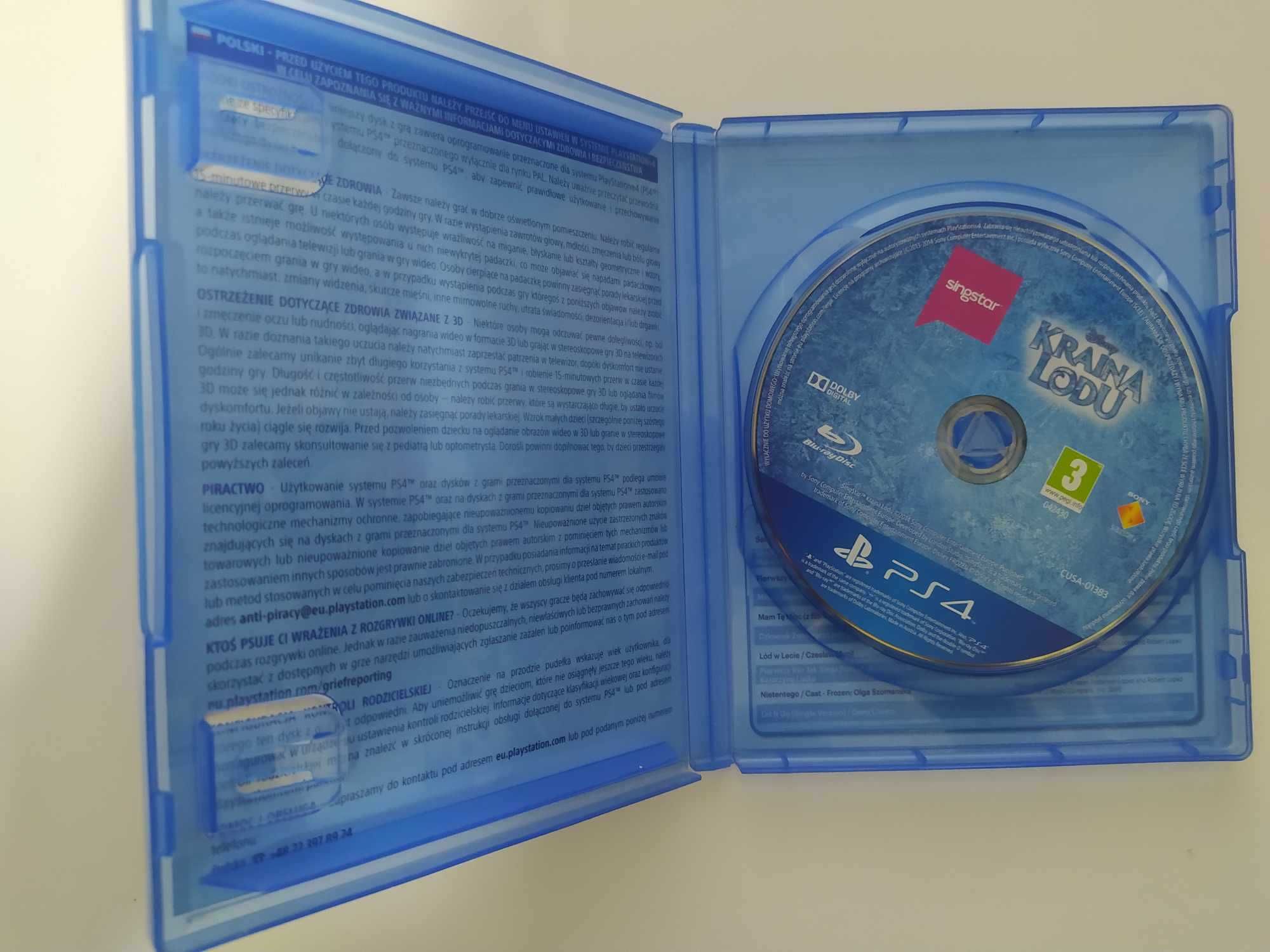 Singstar Kraina Lodu PS4