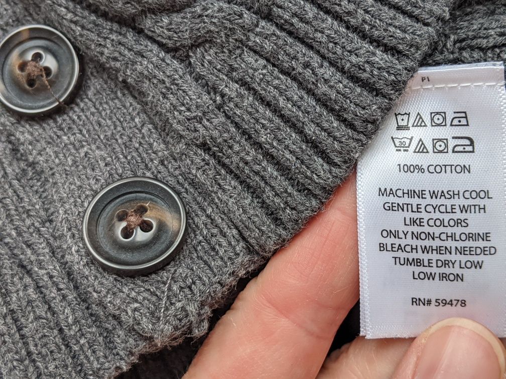 H&M sweter r.86 100% cotton
