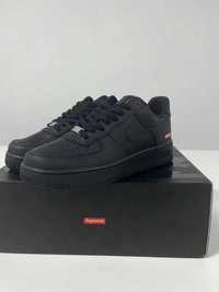 Nike Air Force 1 Low Supreme Black 44