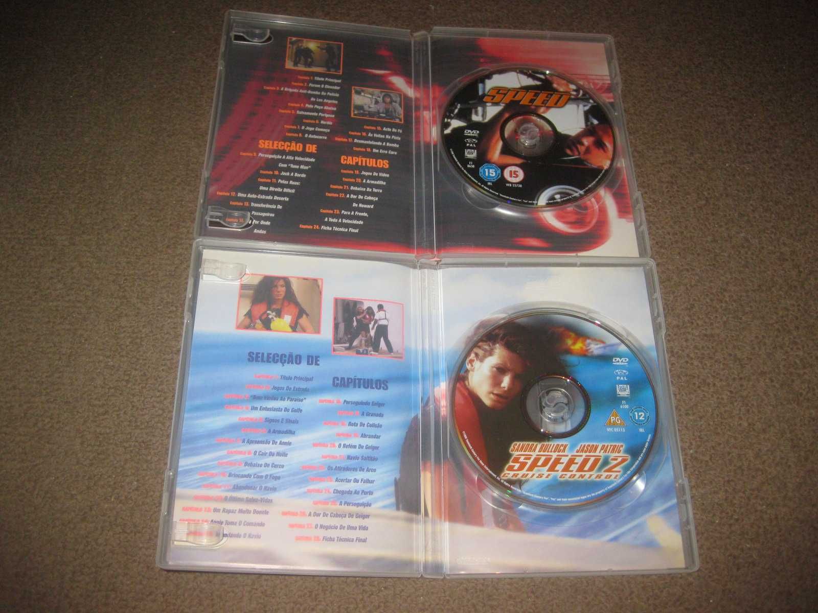 Colecção Completa em DVD "Speed" com Sandra Bullock