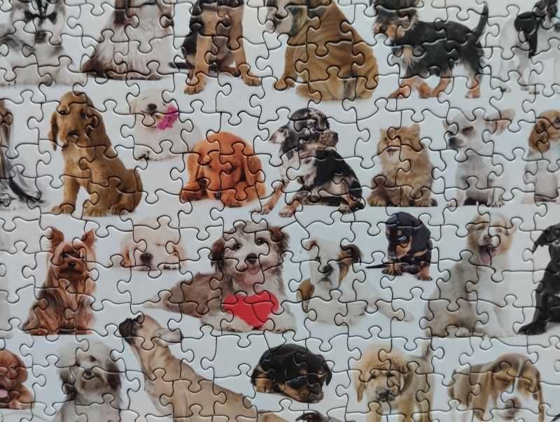 Puzzle Eurographics 2000-Dogs (podzielone na 4x500)