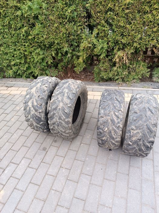 4x4 Opony quad DURO Red eagle tył 25x10-12 przód 25x8-12 ATV komplet 4