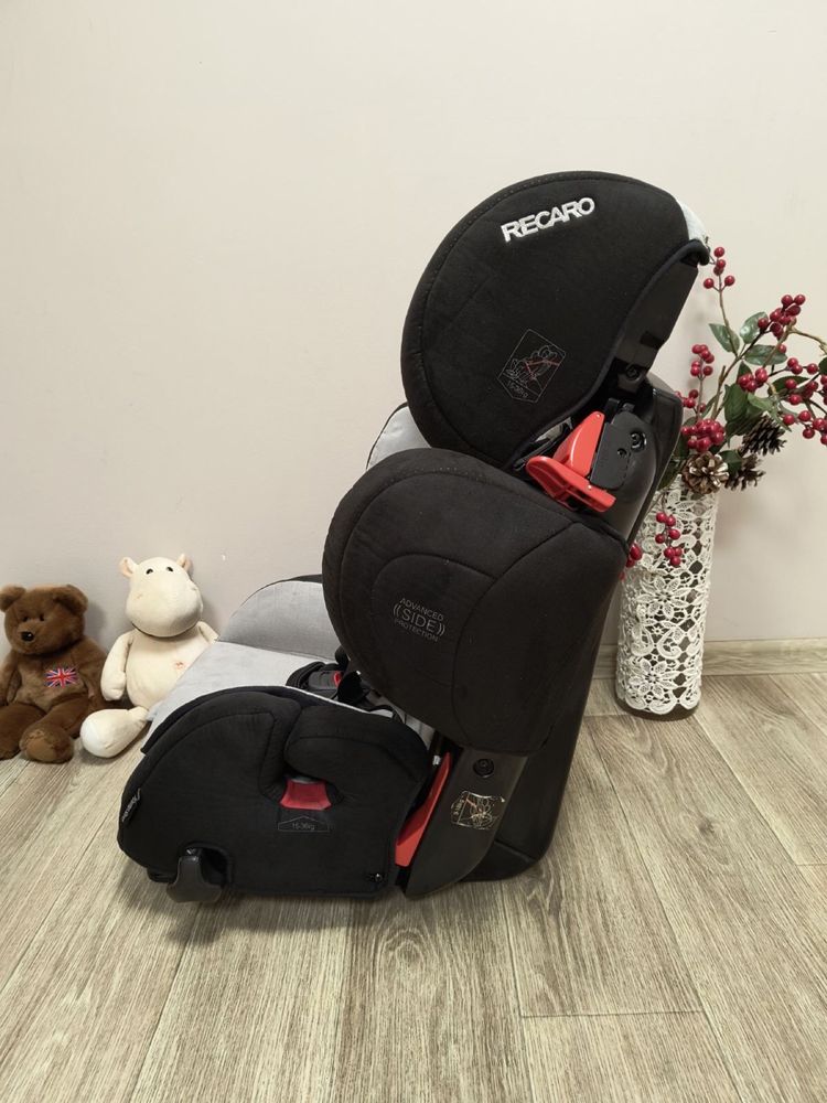 Автокрісло Recaro Young Sport Hero Група 1/2/3 (9-36 кг) автокресло