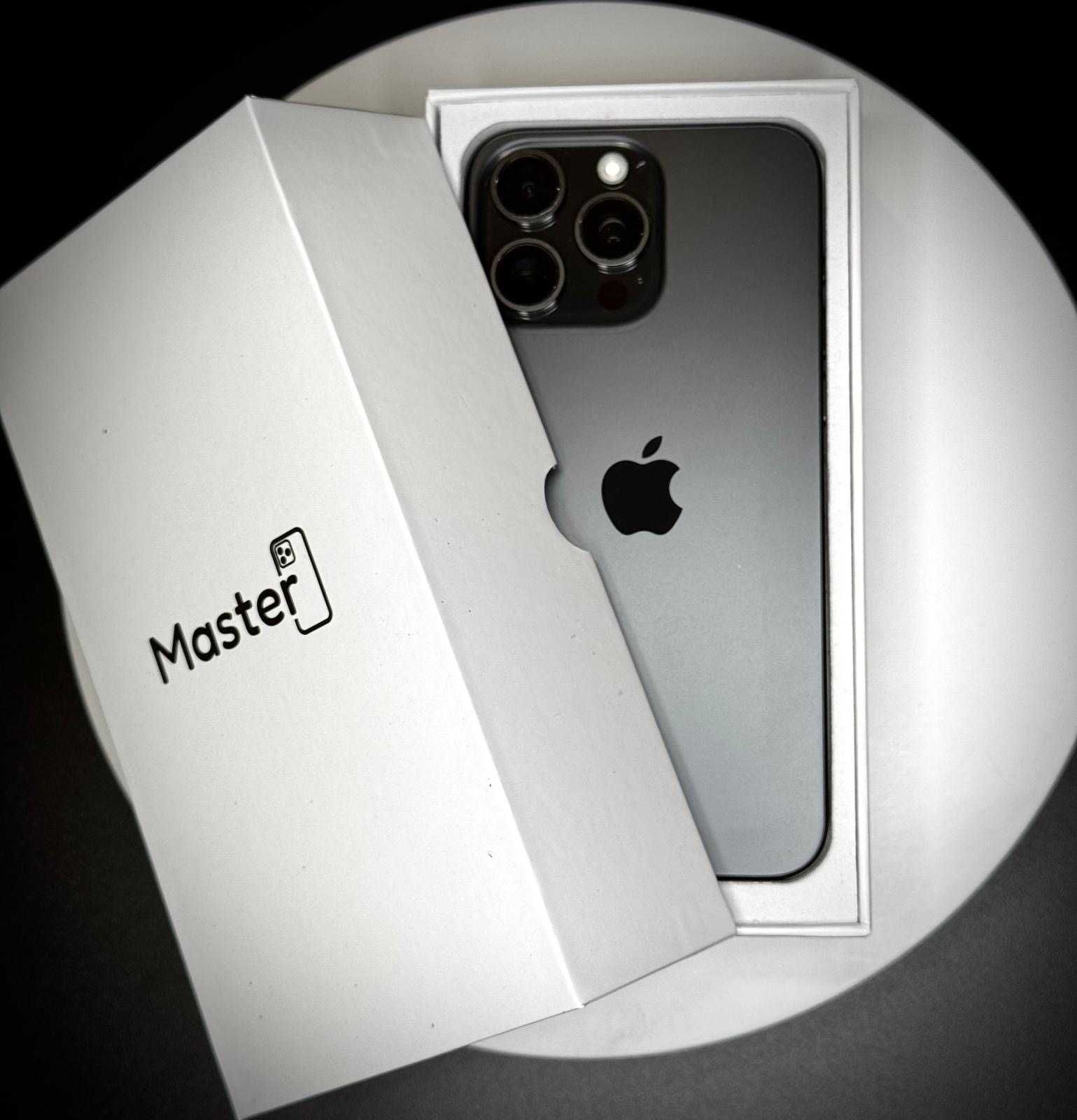 Apple iPhone 15 Pro Max 256GB Black jak nowy 90-91% 6msc gwarancji