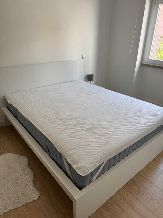 Colchão Casal IKEA VÅGSTRANDA 160x200cm – Extra Firme – Como Novo!