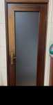 Porta com vidro fosco