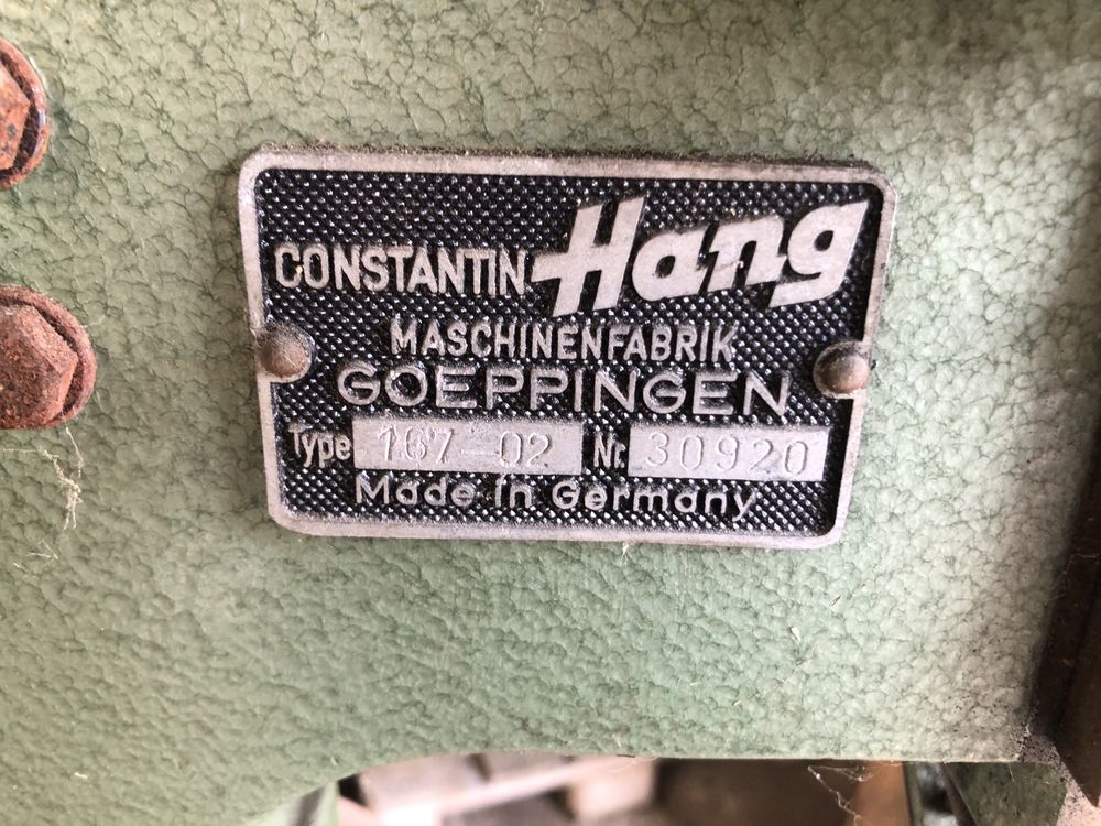 Napownica HANG 167-02 pneumatyczna kaletnicza introligatorska