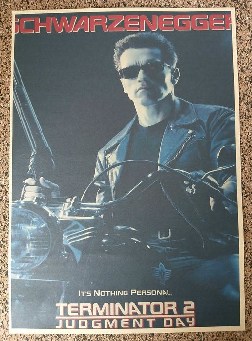 Poster - Terminator 2: Judgment Day (papel kraft, formato A3)