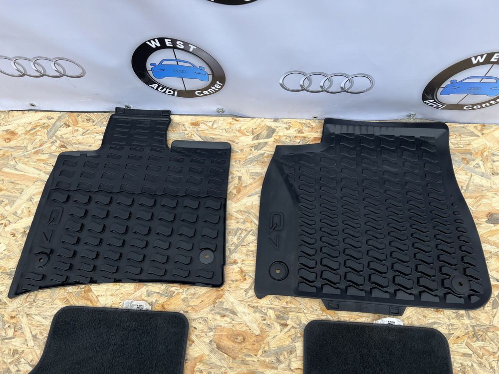 Audi Q7 4M 4L Коврики салону войликові і резинові ауді ку7 4м