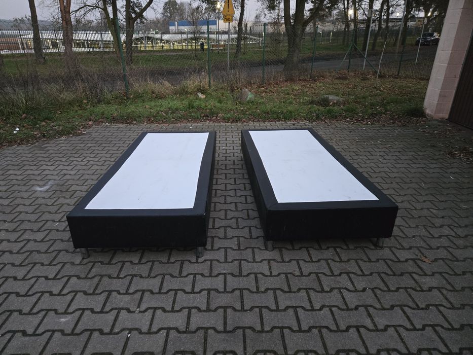 4 lozka z materacami pojedyncze okazja transport gratis