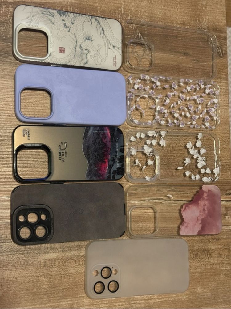 Zestaw 16 etui Iphone 14 Pro + gratis