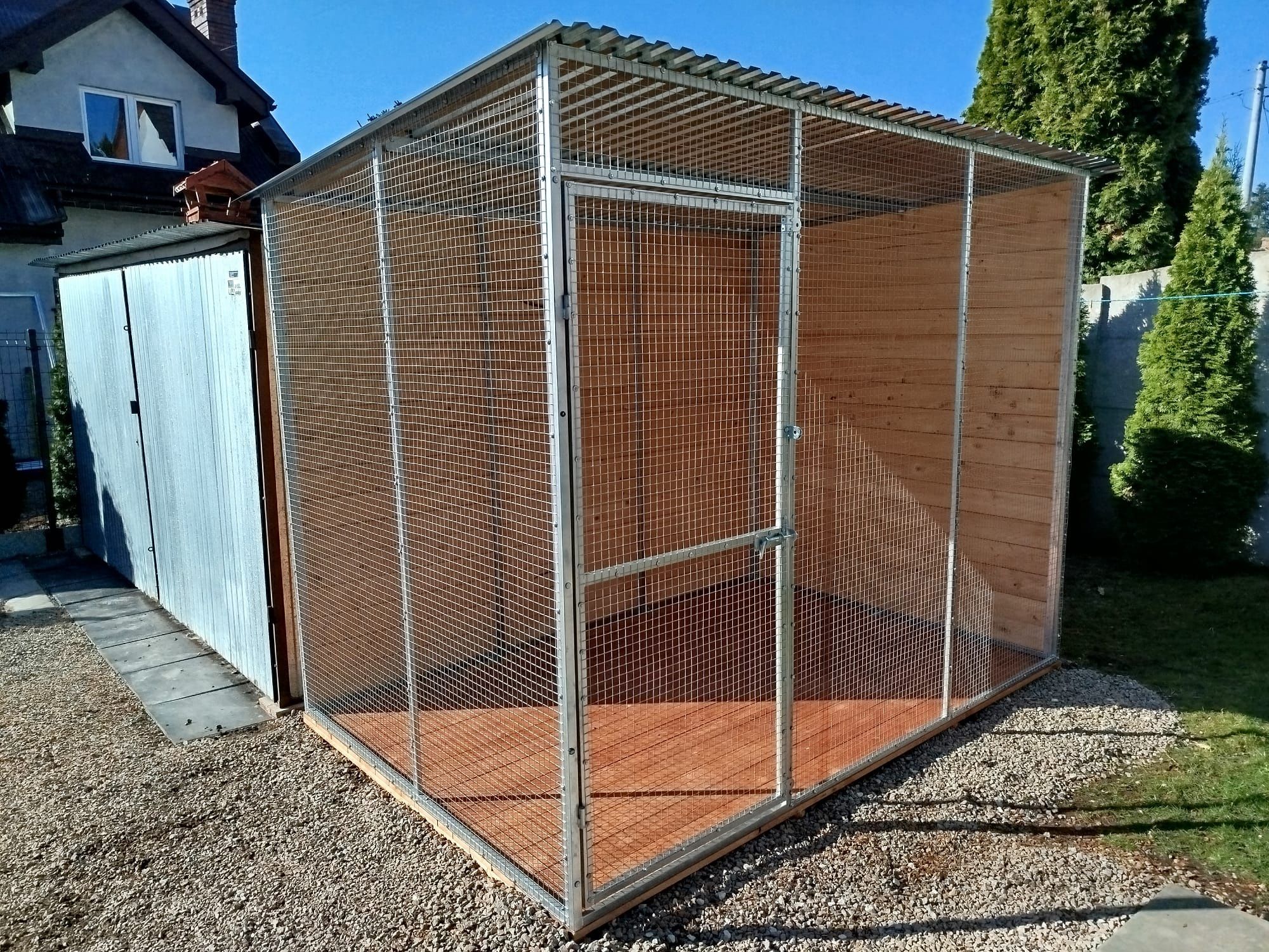 Woliera dla kota klatka dla ptaków kojec 3x2 każ