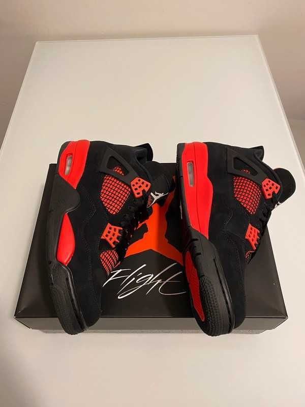 Jordan 4 Retro Red Thunder R.43