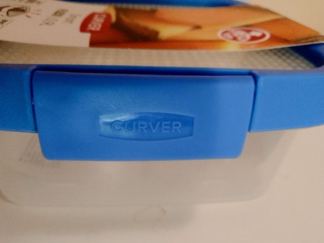 Nowy! Pojemnik Curver 0,9l, Elastyczna pokrywa, łatwiejsze przechowywa