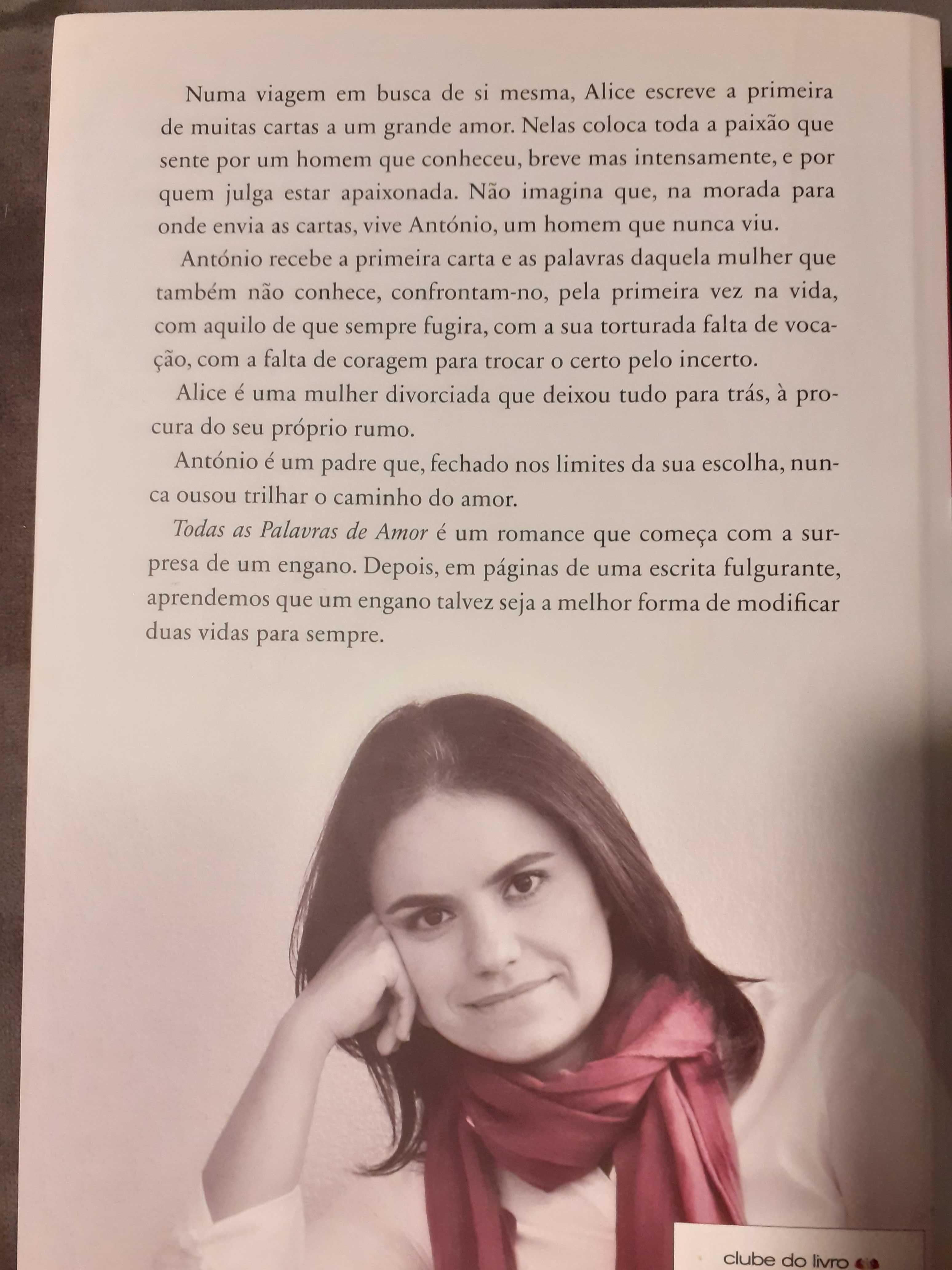 Livro "todas as palavras de amor"