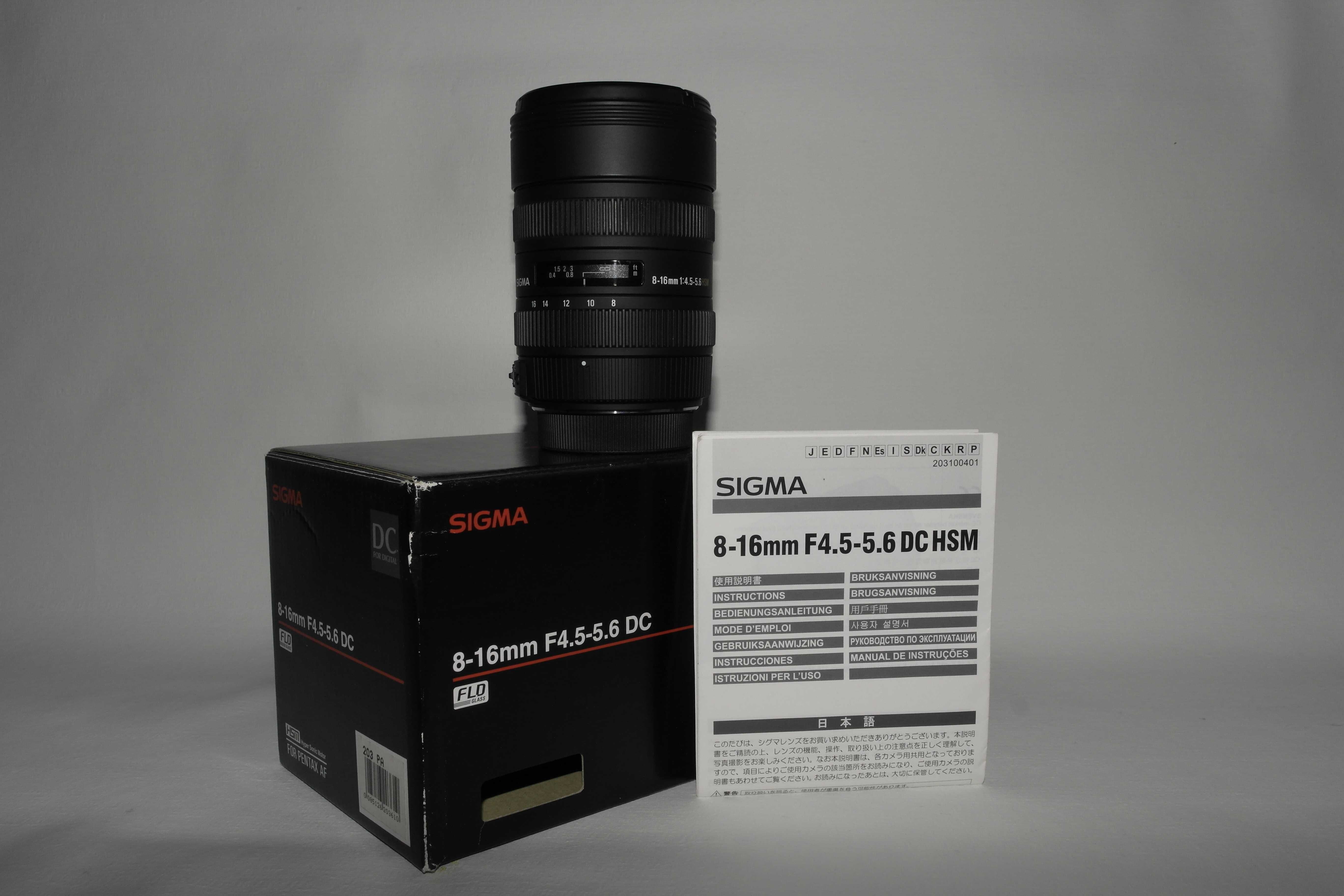 Продам объективы Sigma 8-16, 18-250, 17-70 под Pentax