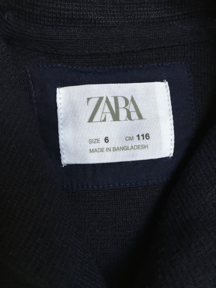 Zara marynarka sweter 116