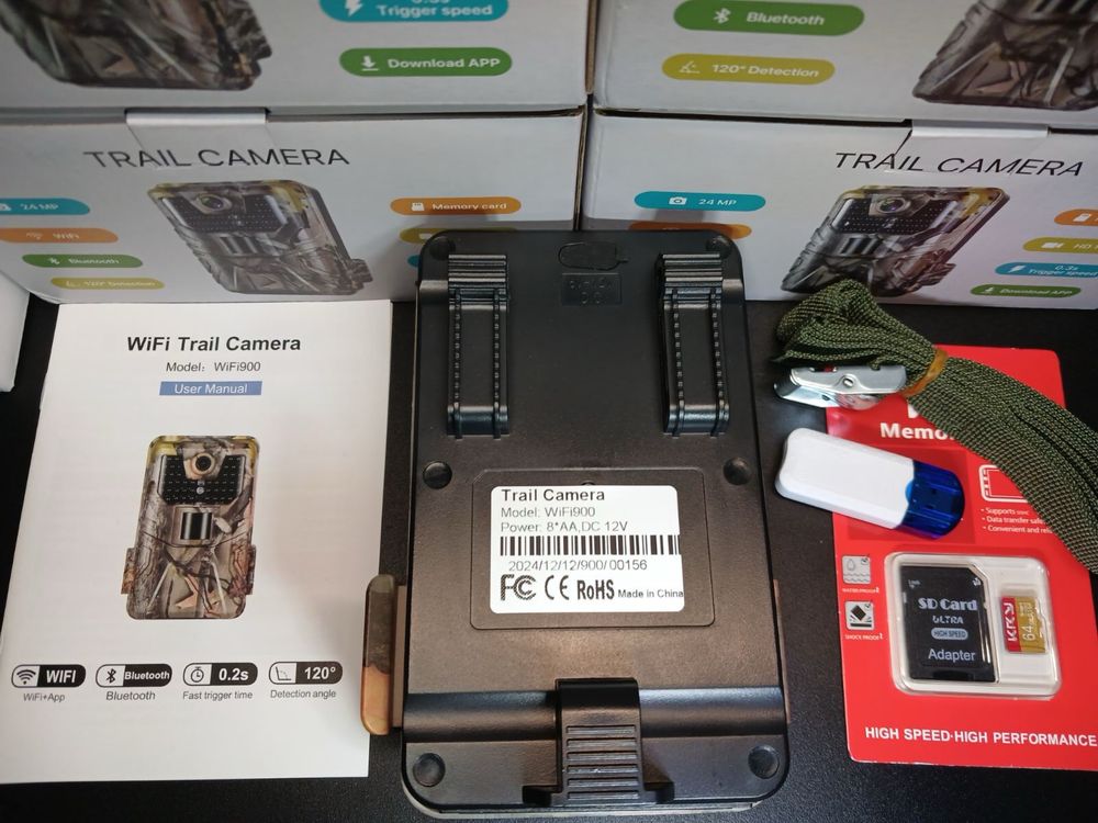 Фотопастка Suntek WIFI 900 pro + SD Card 64GB ( HC900A )