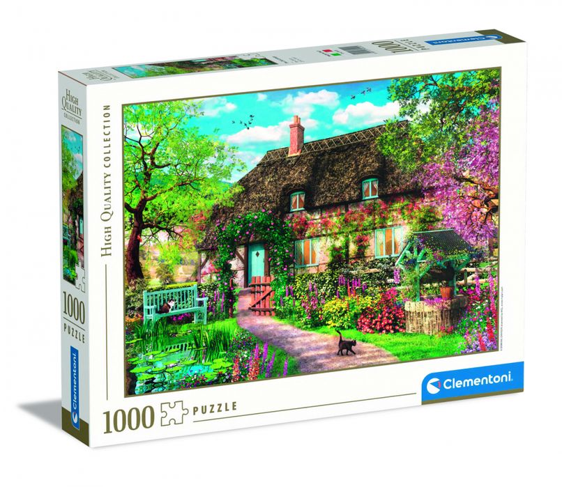 Puzzle 1000 Elementów Hq The Old Cottage Dworek