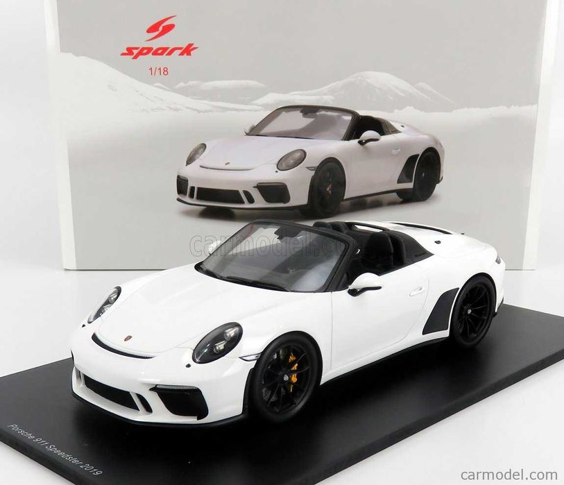 Porsche Speedster + Branco + 1/18 + Spark + Resina + Portes Gratis