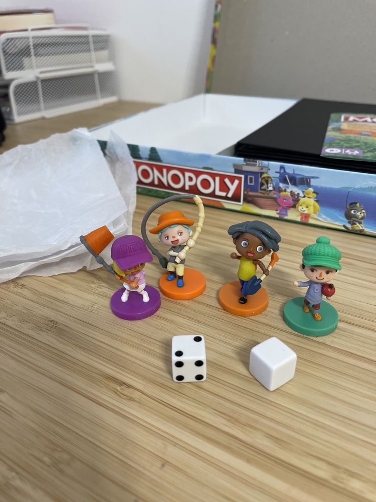 gra monopoly animal crossing planszówka