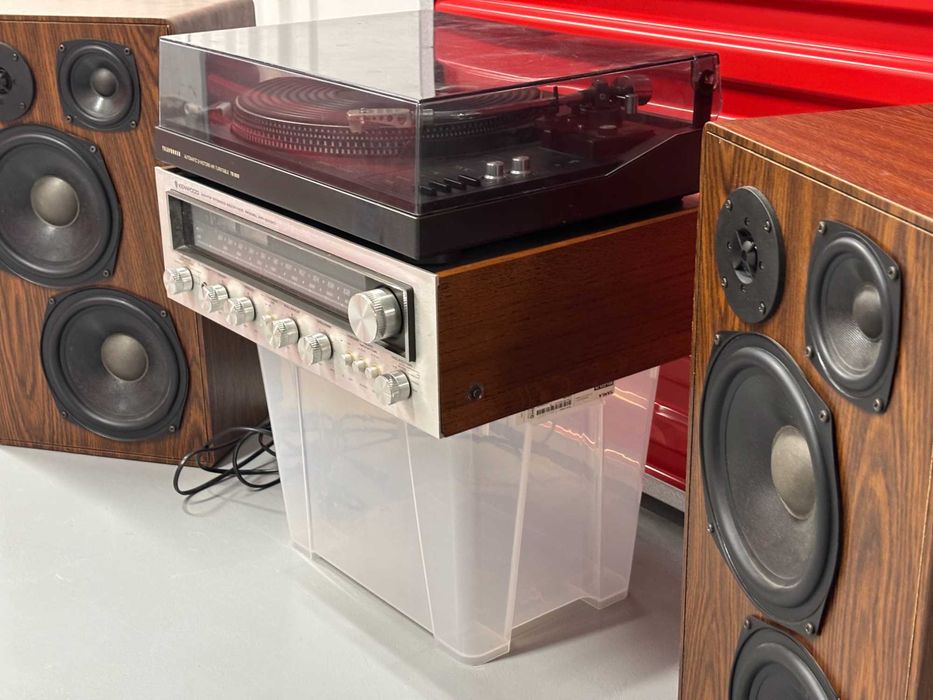 !Wietrzenie magazynów! Telefunken TS950 + Kenwood KR-5030