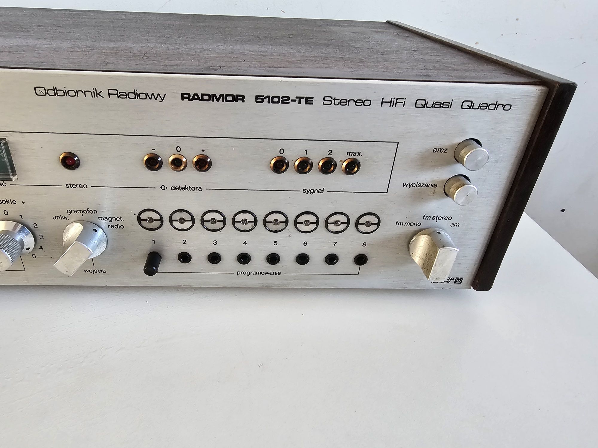 Radmor 5102-TE Srebrny amplituner