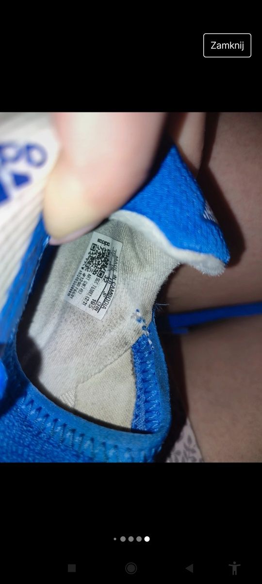 Buty piłkarskie na halę dla dzieci ADIDAS X Speedflow GW7492 rozm. 32