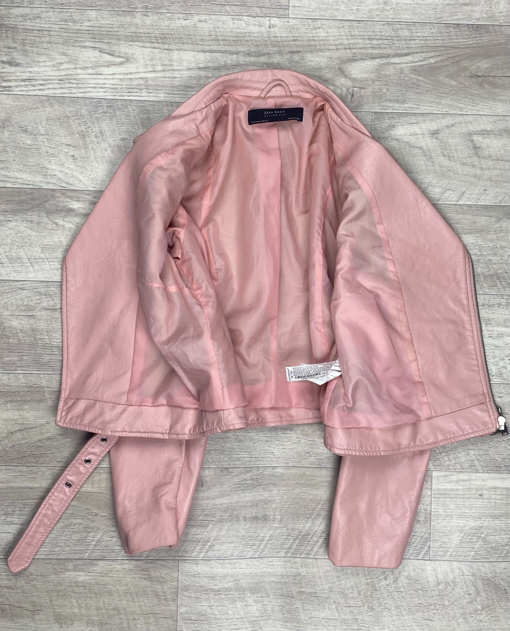 Zara basic куртка косуха м размер женская короткая оригинал