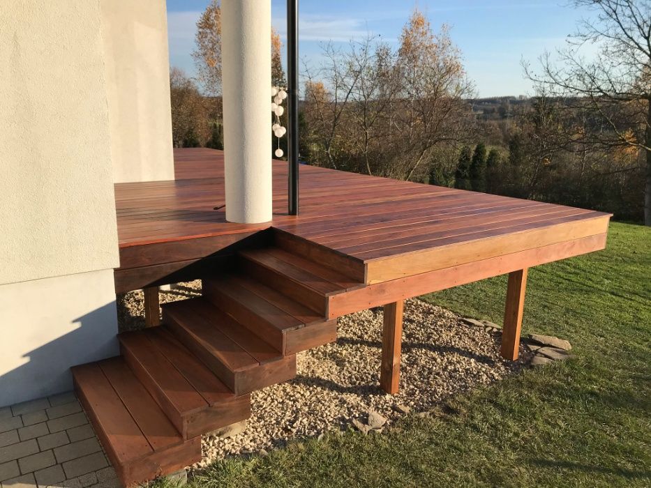 Deski tarasowe IPE LAPACHO 21x145 najlepszy wybór na taras. Sprawdź!