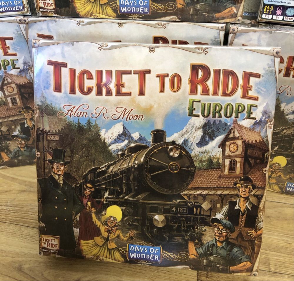 ХіТ! Ticket to ride Европа (Билет на поезд, Квиток на потяг Європа)